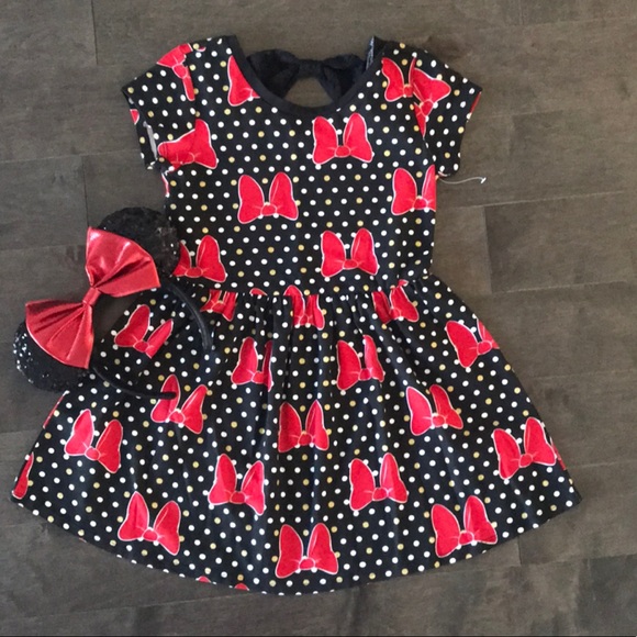 Minnie Mouse Dress Size M -9/10 - Picture 1 of 4